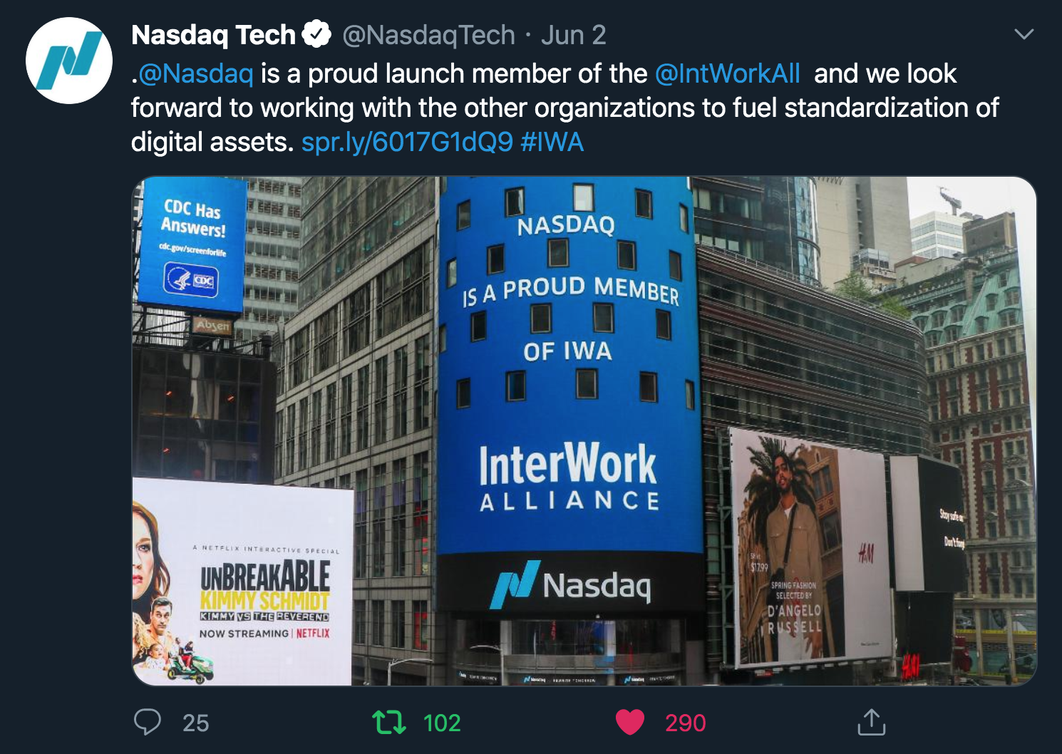 nasdaq-chainlink-connection-tweet