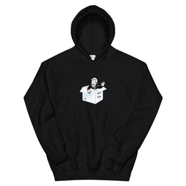 Rent Free Hoodie - Image 4