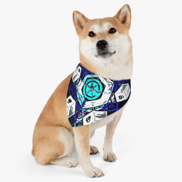 Chainlink Pet Bandana - Image 2